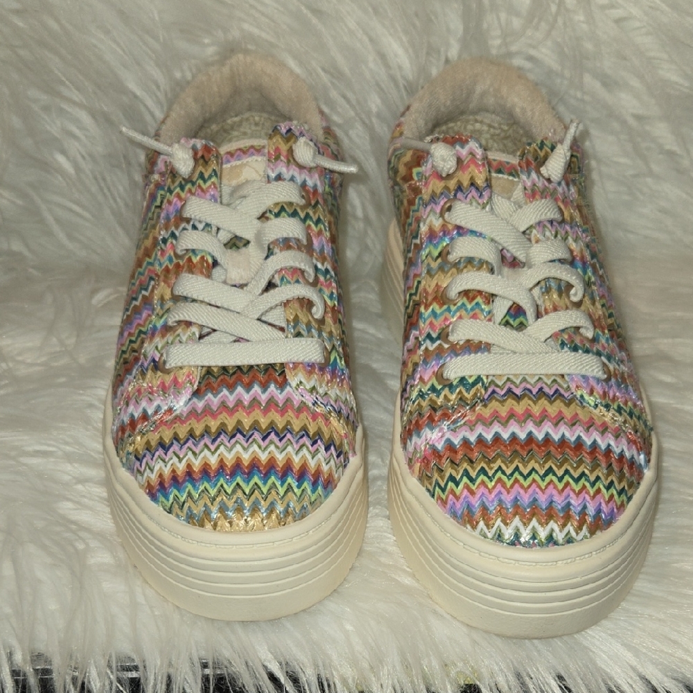Roxy Colorful Zigzag Sneakers